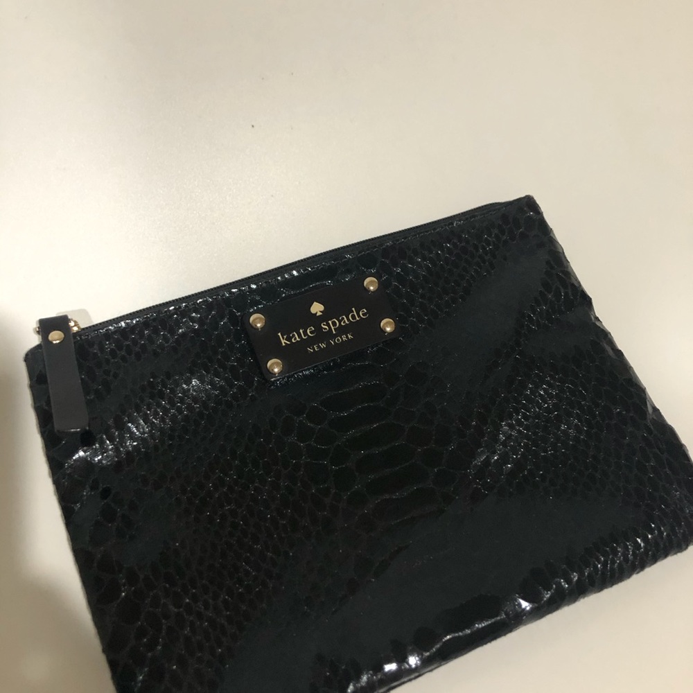 Kate Spade black clutch